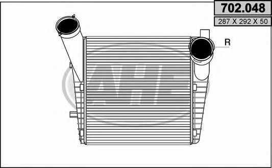 Intercooler, compresor