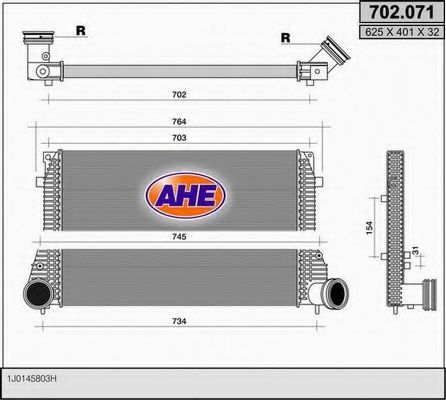 Intercooler, compresor