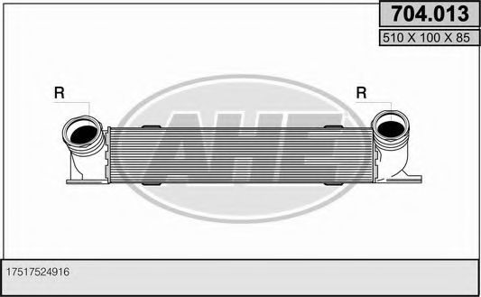 Intercooler, compresor