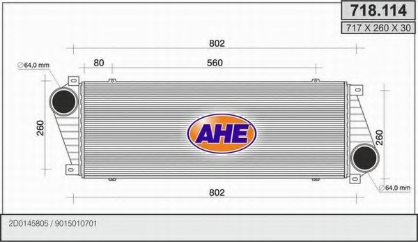 Intercooler, compresor