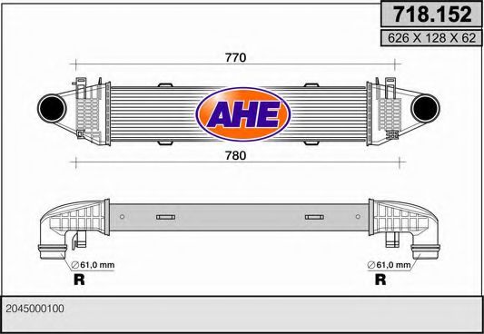Intercooler, compresor