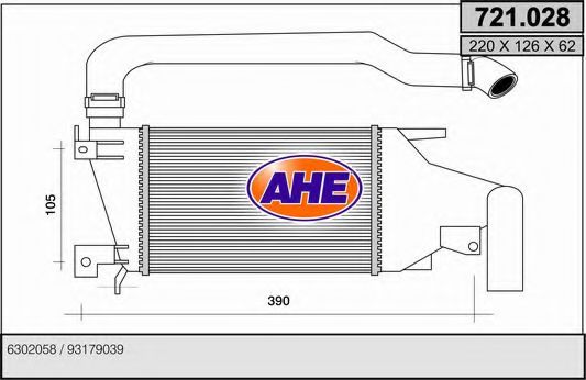 Intercooler, compresor