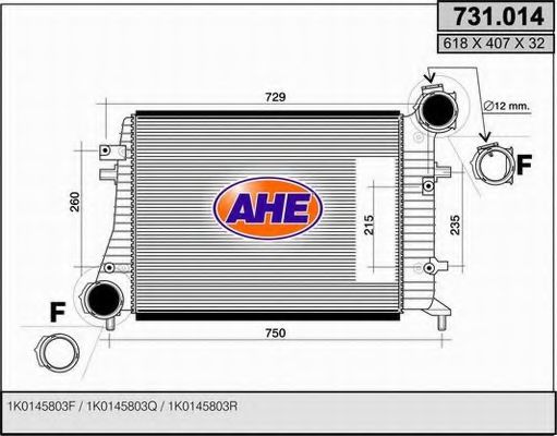 Intercooler, compresor