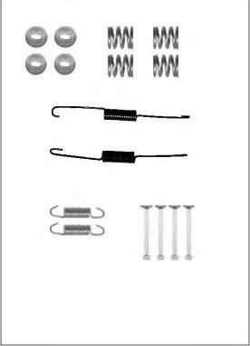 Set accesorii, sabot de frana