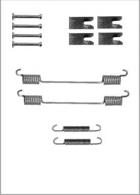 Set accesorii, sabot de frana