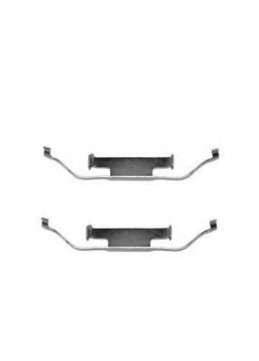 Set accesorii, placute frana