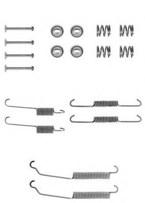 Set accesorii, sabot de frana