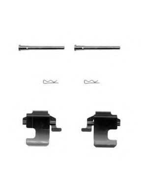 Set accesorii, placute frana