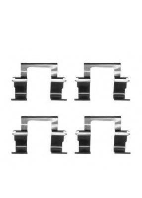 Set accesorii, placute frana