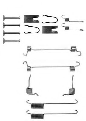 Set accesorii, sabot de frana