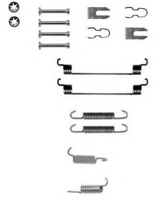 Set accesorii, sabot de frana