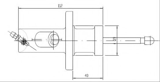 Cilindru receptor ambreiaj