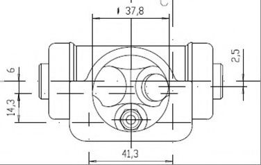 Cilindru receptor frana