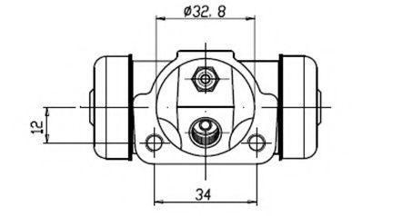 Cilindru receptor frana