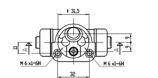 Cilindru receptor frana