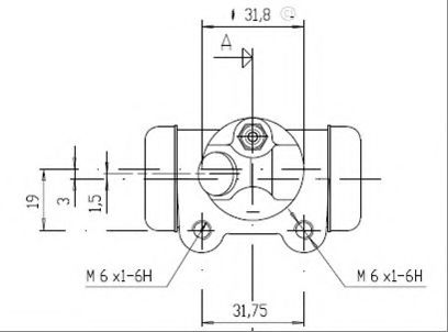 Cilindru receptor frana