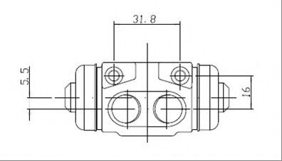 Cilindru receptor frana