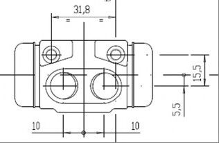 Cilindru receptor frana