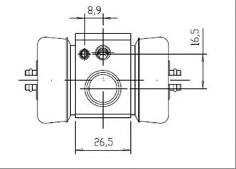 Cilindru receptor frana