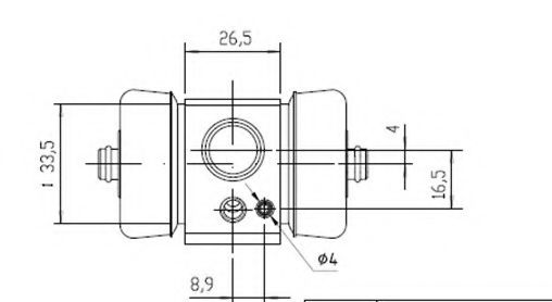 Cilindru receptor frana