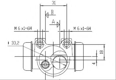 Cilindru receptor frana