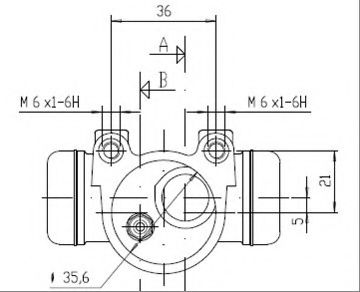 Cilindru receptor frana