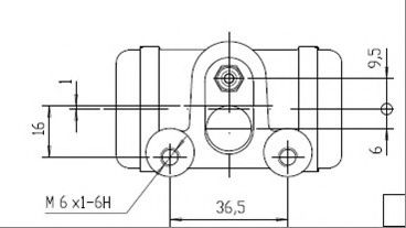 Cilindru receptor frana