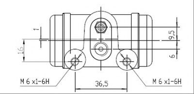 Cilindru receptor frana