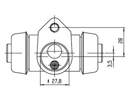 Cilindru receptor frana