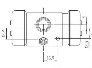 Cilindru receptor frana