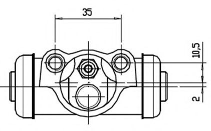 Cilindru receptor frana