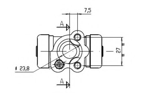 Cilindru receptor frana