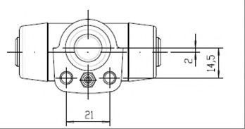 Cilindru receptor frana