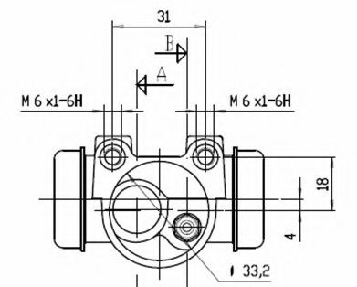 Cilindru receptor frana