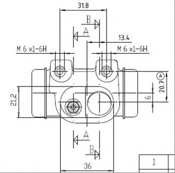 Cilindru receptor frana