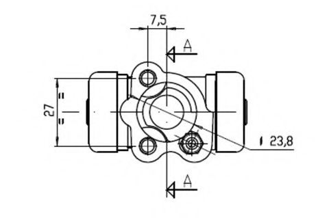 Cilindru receptor frana