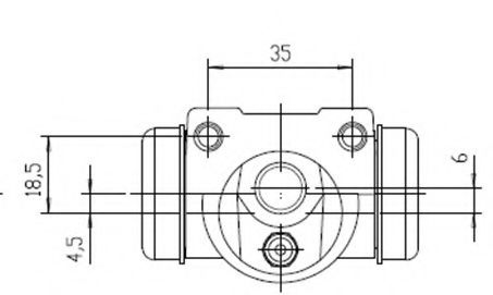 Cilindru receptor frana