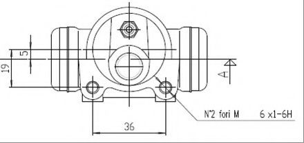 Cilindru receptor frana