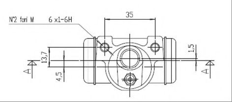 Cilindru receptor frana