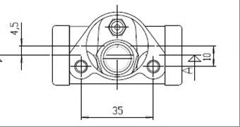 Cilindru receptor frana