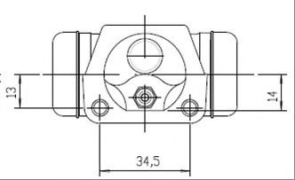 Cilindru receptor frana