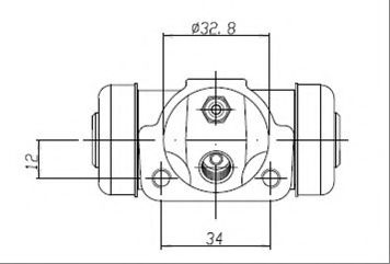 Cilindru receptor frana