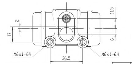 Cilindru receptor frana