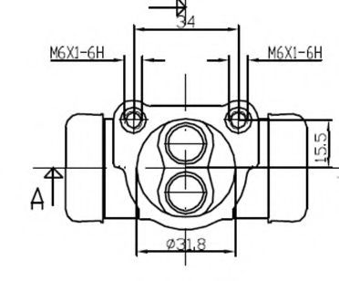 Cilindru receptor frana