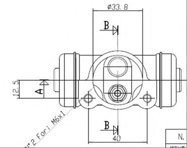 Cilindru receptor frana