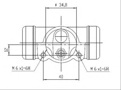 Cilindru receptor frana