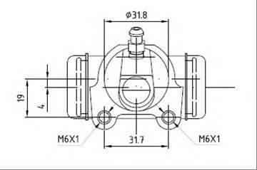 Cilindru receptor frana