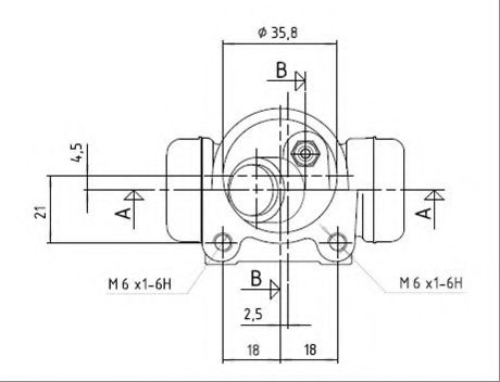 Cilindru receptor frana