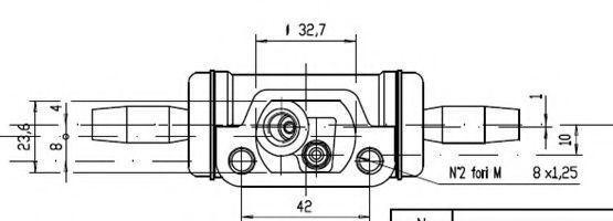 Cilindru receptor frana