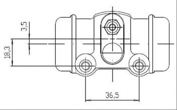 Cilindru receptor frana